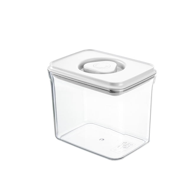 Organización de la Despensa Y Almacenamiento Envase de Almacenamiento de Alimentos Sellado, Envase de Grano de Plástico de 1 Pieza con Tapa Fácil de Bloquear, Utilizado para Organizar Y Almacenar Uten