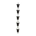thumbnail image 3 of Almencla 100cm Rain Chain for Gutter Porch Water Catcher Chain Replacement Downspouts Trumpet Shape, 3 of 8