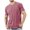 Red, variant on Dianli Gifts Summer Men's Crew Neck Pocket Short Sleeve T-Shirt Casual Fitness Solid Color Retro Breathable Quick-Dry Lightweight Cotton Blend Gym Everyday Business Casual Tee Workout
