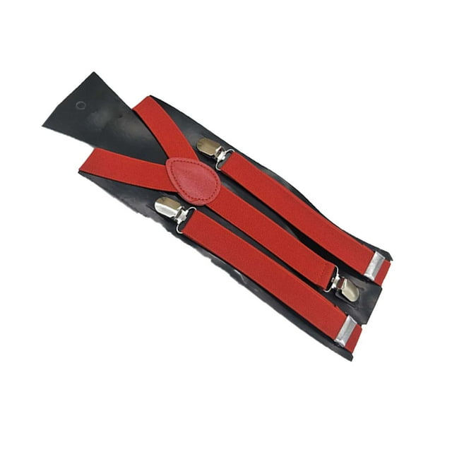 Bretelles pour Hommes et Femmes, Pinces Très Solides, Bretelles Robustes, Taille Unique, Larges, Forme en Y
