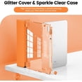 thumbnail image 3 of Timoom Compatible con iPad A16 11.ª Generación 11 Pulgadas 2025 Funda, Funda para iPad 10.ª Generación 10.9 Pulgadas, Cubierta con Brillo con Parte Trasera Transparente Brillante, Soporte para, 3 of 15