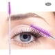 thumbnail image 4 of 100 Uds cepillo de pestañas de pelo de nailon desechable herramienta de maquillaje de cepillo de pestañas portátil de viaje, 4 of 8