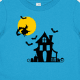 thumbnail image 4 of Inktastic Halloween Haunted House Witch and Bats Boys or Girls Baby T-Shirt, 4 of 5