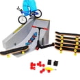 thumbnail image 1 of Monopatín de Rampa para bicicleta Hugo Practicar patinete Rampa Diapasón CDH-7, 1 of 10
