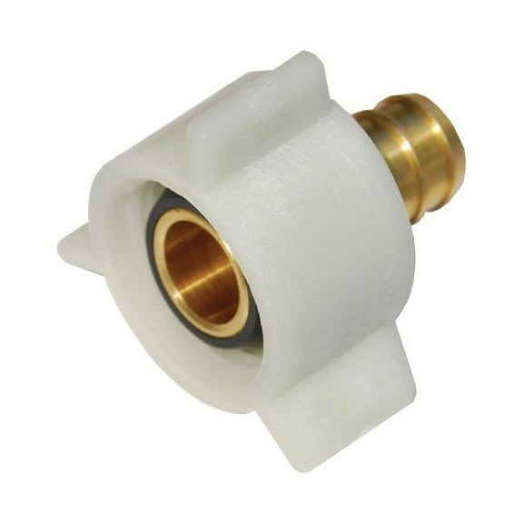 SharkBite UC526LFA Hose to Pipe Adapter, 1/2 in PEX Barb, 1/2 in FNPT