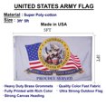thumbnail image 5 of Trendy Zone 21 US Veteran Flag 3x5 Ft Veteran Flags for Outdoor Indoor, Officially licensed Product Heavy Duty Durable Brass Grommets for Outdoor Flying & Indoor Decor-Show Your Pride of the US, 5 of 7