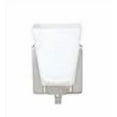 thumbnail image 3 of Aspen Creative 62206, One Metal Bathroom Vanity Wall Light Fixture, 5" Wide, Transitional Design in Satin Nickel, 3 of 4