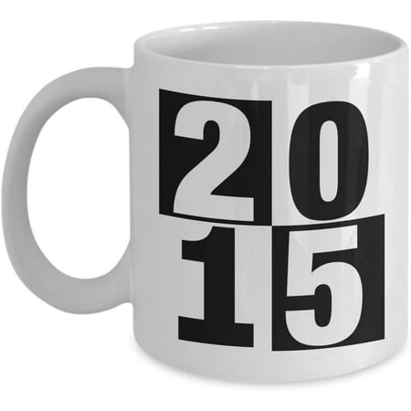 

3rd Birthday Mug 2015 Year You Were Born Celebration Anniversary Year Your Kids Were Born for Relatives Friends Coworkers Boss His or Her Present Big 15oz Ceramic Cup