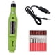 thumbnail image 1 of sweethay 1 Juego de taladro eléctrico para manicura, Kit de brocas para uñas, removedor de esmalte de Gel de pedicura profesional, herramienta Cuidado de uñas Verde sweethay MJ12940-04B, 1 of 6