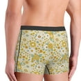 thumbnail image 4 of Kdxio Men's Boxer Briefs with Cute Sunflower Print - Comfortable and Breathable Underwear for Everyday Wear, 4 of 7