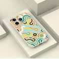 thumbnail image 3 of Stylish and Durable: Fun Cartoon Print Frosted Dual-layer Silver Phone Case for iPhone 15 Pro Max 14 13 12 Pro 11, 3 of 4