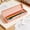 Pink, variant on Pencil Box Macaron Color Translucent Frosted Pencil Case, Multifunctional Double-sided Stationery Box