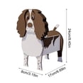 thumbnail image 2 of Maceta para perros para suculentas - maceta decorativa de PVC con drenaje para decoración interior y exterior, 2 of 2
