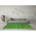 thumbnail image 3 of Ahgly Company Indoor Rectangle Abstract Green Modern Area Rugs, 5' x 8', 3 of 4