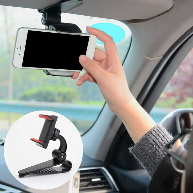 Universal Car Phone Mount Adjustable Vehicle Holder for Navigation and Live Streaming - Versatile Mobile Accessory for All Models
