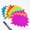 Multicolor, variant on 80 PCS Star Burst Signs Paper, 4.7 x 6.3 inches Starburst Signs Fluorescent Neon Signs Blank Star Shape Retail Sale Tags Burst Paper Signs for Retail Store, Party Favors,Garage Sale Sign and Etc.