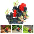 thumbnail image 3 of 2pcs Aquarium Decoration Fish Tank Rockery Simulation Mountain Landscaping Decoration, 3 of 8
