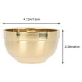 thumbnail image 2 of Bol en Acier Inoxydable Bol de Service Alimentaire Pratique Bol à Double Couche Bol à Soupe, 2 of 8