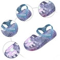 thumbnail image 6 of Gubotare Little Girls Sandals Girls Sandles Shoes Girls Sandals Jelly Mary Jane Dance Party Shoes for Kids Toddler Toddler Slip On (Purple,Size 13), 6 of 7
