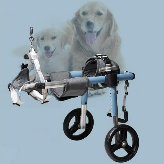Dog Wheelchair Hind Limb Paralysis Rehabilitation Wheelchair Pet Walking Aid Hind Leg Support