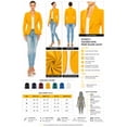 thumbnail image 6 of Women's Casual Solid Office Work Wear Long Sleeve Fitted Open Front Blazer Jacket, 6 of 8