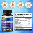 thumbnail image 2 of Suplemento VEGATOT de resveratrol de alta resistencia de 11.500 mg con quercetina, 2 of 6