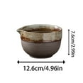 thumbnail image 2 of Exquisite Coarse Pottery Matcha Bowl With Mouth Retro Japanese Ceramic Tea Bowl Home Matcha Tools And Accessories 100 Tailor Made For Tea Lovers! Large with Lids for Storage Small Clear Storage 2 Cup, 2 of 3