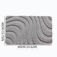 thumbnail image 3 of Byujiro Faux‑Plush Bath Mat, Wear‑Resistant Stain‑Resistant Easy‑to‑Maintain Indoor Floor Rug, Soft Skin‑Friendly Non‑Slip Household Mat, Suitable for Bathroom, Shower Exit, Living Room, 3 of 7