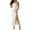 White, variant on ZQUUVOU Women's Spaghetti Strap Dress High Split Solid Color Bag Hip Slit Evening Gown With V-Neck Dress White