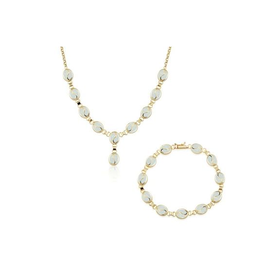 14K Gold Necklace, Opal Necklace, Opal Bracelet, White Color, S Patterned Necklace, Necklace For Women, Gift For Her, Bridal Bracelet, Opal Stone, Anniversary Gift