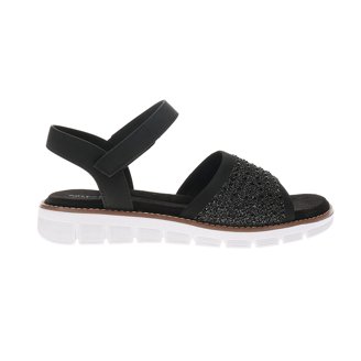 Easy Spirit Womens Meza Wedge Espadrille Casual Shoes  EASY SPIRIT Womens Blue Stretchy Straps Meza Wedge Espadrille Shoes 7.5 main image 0