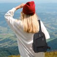 thumbnail image 3 of Sac de Poitrine Imperméable pour Hommes 8"x12 Pouces - Sac de Sport à Compartiments Multiples pour Cyclisme/course, Sangle Stabilisatrice Réglable & Poche RFID, 3 of 5