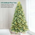 thumbnail image 6 of 9FT Premium Blue Spruce Artificial Christmas Tree Prelit, Full Realistic Mixed PE/PVC Mayhihi, 6 of 8