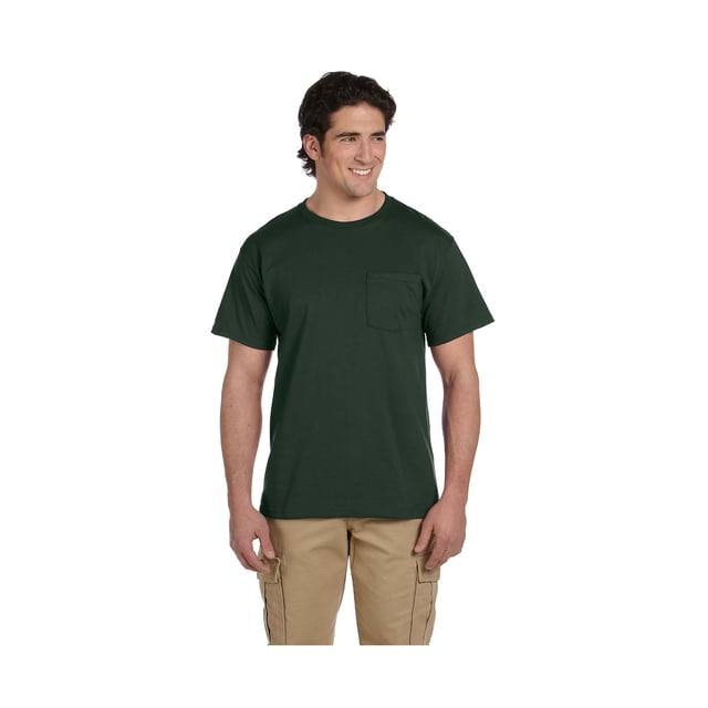 Jerzees Men's Heavyweight Left Chest Pocket T-Shirt, Style 29P