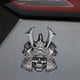 thumbnail image 2 of Samurai Sticker Decal - Adhesivo Japonés, para Vasos, Portátiles, Ventanas de Coche - Calcomanía de Guerrero Japonés , plateada A- plateada, 2 of 8
