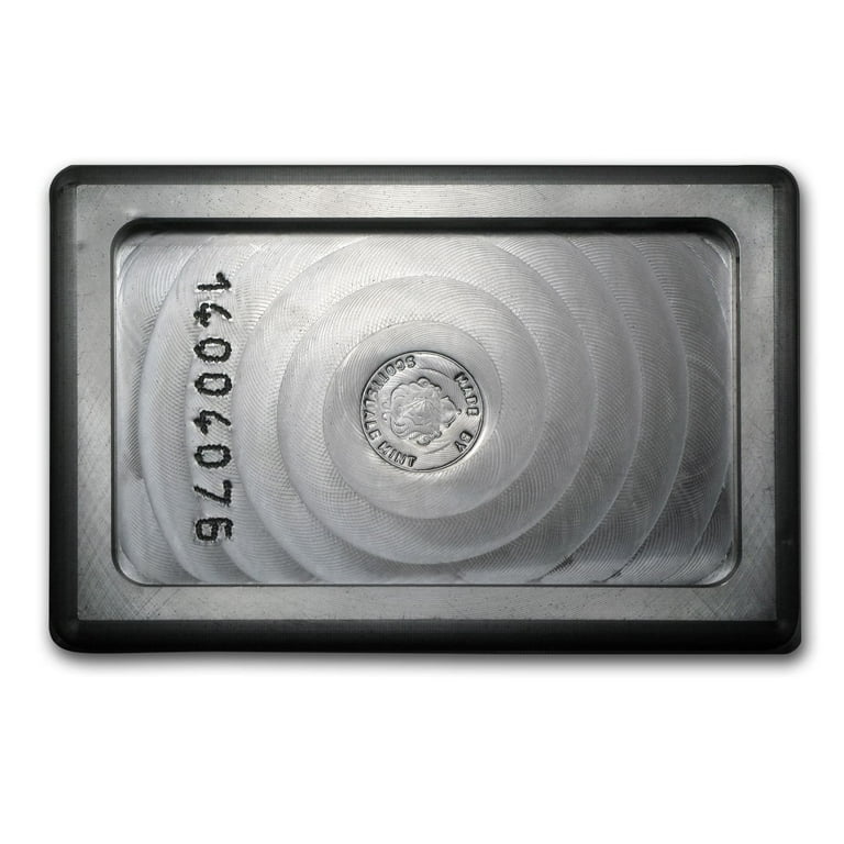 APMEX 1 Kilo Pure Silver Bullion Bar - Stackable, IRA-Approved