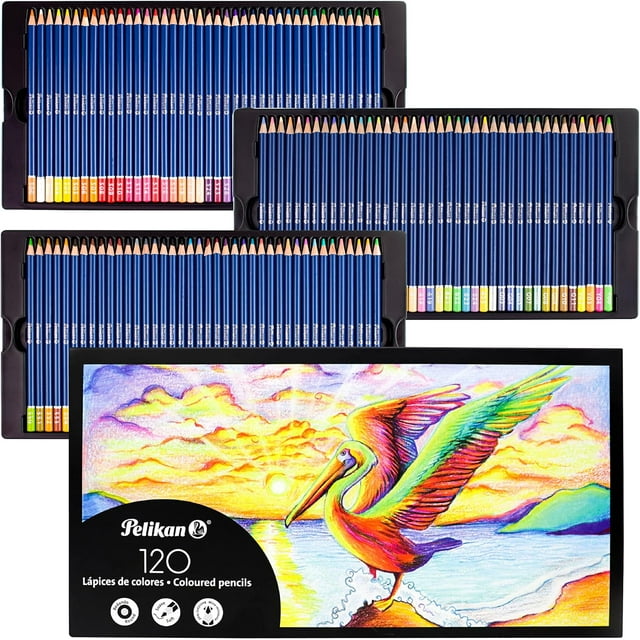 Pelikan Set de Lápices de 120 Piezas
