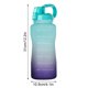 thumbnail image 5 of Toystoory Botella de agua deportiva caliente 2000ml Botella para beber al aire libre Taza de té de viaje Viaje al aire libre Portátil a prueba de fugas Teteras No.03 Toystoory HA004173-03, 5 of 6
