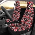 thumbnail image 2 of Sikiie Rose Flowers Car Seat Protector 2 Pack Car Seat Cushion Mat, Car Seat Covers for SUV, Truck, Van, 2 of 7