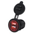 thumbnail image 1 of Switch Waterproof Charger Durable Universal Easy To Install 12-24v Voltage Vehicles Car Interior Retrofit Mobile Phone Charger Style E, 1 of 6