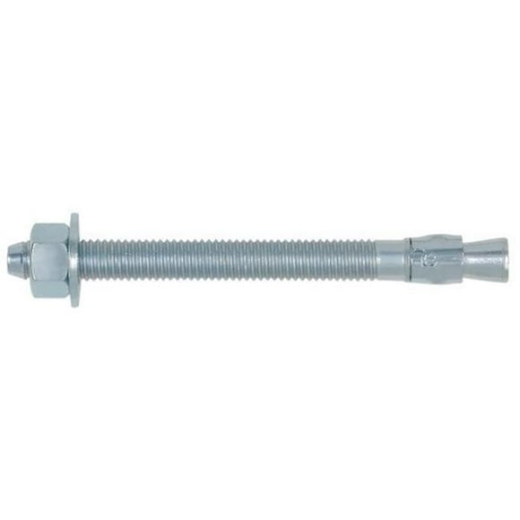 0.37 x 3.75 in. Power Stud Wedge Anchor, Zinc - 50 Count