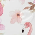 thumbnail image 4 of Pretty Flamingo Flowers Bath Shower Curtain Liners - 72x72in - 100% Polyester - Waterproof Bath Curtain with C-Shaped Hooks for Bathroom Decoration 1 Panel, 4 of 5