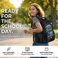 thumbnail image 4 of Jeiento Owl 17 Inch Kids Backpack Set 4-Piece Lunch Bag Pencil Case Water Bottle Holder Lightweight Large Capacity Schoolbag for Boys Girls Teenagers, 4 of 7