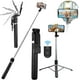 thumbnail image 1 of Innotech SC Trípode Selfie Stick Ajustable de 67 Pulgadas con Control Remoto Inalámbrico y 2 Luces Flash – Trípode Portátil, Estable y Liviano para iPhone, Android, GoPro – Viajes, Fotografía, Transmisión en Vivo, Vlogging, 1 of 7