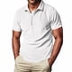 thumbnail image 2 of pstuiky camisetas de hombre, Camisa de manga larga con botones y solapa para hombre, de color liso, para vacaciones y tiempo libre camisas casuales para hombre m, 2 of 9