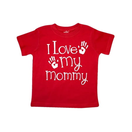 I Love My Mommy Mothers Day Gift Toddler T-Shirt (Best Gifts For Toddler Moms)