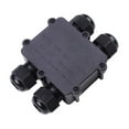 thumbnail image 3 of Junction Box Cable Sleeve IP68 Waterproof Connection H Socket 4-Way Black, 3 of 5