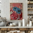 thumbnail image 2 of Blue Tomatoes Framed Art Modern Wall Decor, 2 of 15