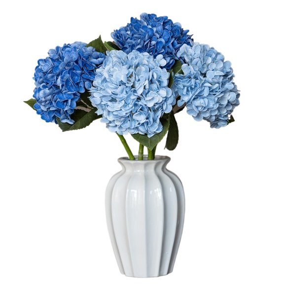 ZZ Artificial Hydrangea Large Real Touch Flowers Artificial Flowers Dry Flowers Outdoor Wedding Christmas .