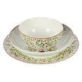 thumbnail image 5 of Gibson Home Tree Festival 12 Piece Double Bowl Dinnerware Set, 5 of 7